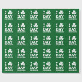 Funny St. Patricks Day Party St Pats Sonnenbrand t Geschenkpapier (Flach)