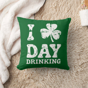 Funny St. Patricks Day Party St Pats Sonnenbrand t Kissen