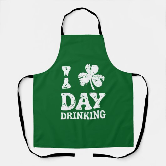 Funny St. Patricks Day Party St Pats Sonnenbrand t Schürze (Vorderseite)