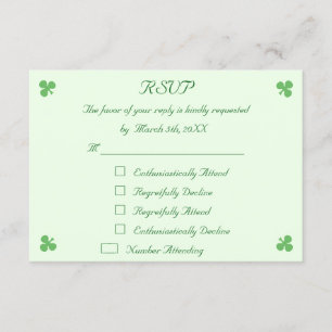 Funny St Patrick's Day Party UAWG Einladungskarte