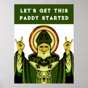 Funny St. Patrick's Day Poster