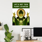 Funny St. Patrick's Day Poster (Heimbüro)