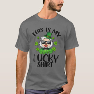 Funny St Patrick's Day Sheep Das ist mein Glück T-Shirt