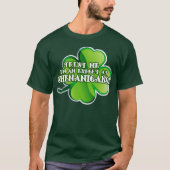 Funny St. Patrick's Day Shenanigan Expert T-Shirt (Vorderseite)
