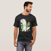 Funny St Patrick's Day Shirt Leprechaun Dragon Clo (Vorne ganz)