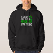 Funny St Patricks Day Shirt Liebe Leber Bleibe (Vorderseite)