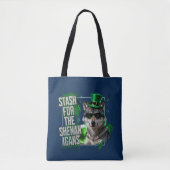 Funny St Patricks Day Stash For Shenanigans Tasche (Vorderseite)