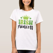Funny St Patricks Day T Shirt Irish Princess (Vorderseite)