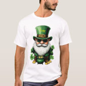 Funny St. Patrick's Day T - Shirt mit Leprechaun (Vorderseite)