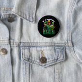 Funny St Patricks Day Trump Ließ die Shenanigans Button (Beispiel)