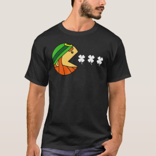 Funny St Patricks Day Video Gamer Spaß Joys Boys T-Shirt