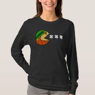 Funny St Patricks Day Video Gamer Spaß Joys Boys T-Shirt