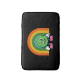 Funny St Patricks Day Waffle Funny Waffle Badematte (Vorderseite Vertikal)