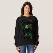 Funny St Patricks Day Waitress Barkeeper Ti Sweatshirt (Vorne ganz)