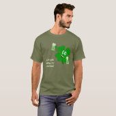 Funny St Patricks Kleeblatt Shirt (Vorne ganz)