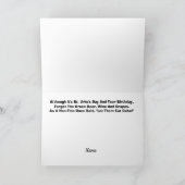 Funny St. Urho's Day Birthday Card für März 16 Karte (Innenseite)