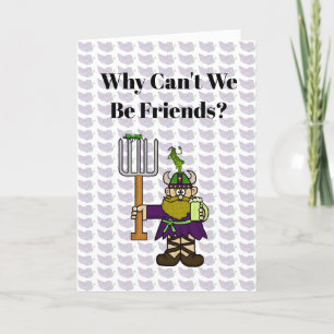 Funny St. Urho's Day Friends Card Karte