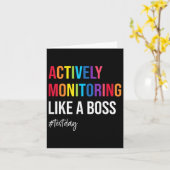 Funny Staat Tester aktives Monitoring Li Karte (Gelbe Blume)
