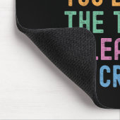 Funny Staat Testing Day Motivation Sie essen die Mousepad (Ecke)