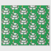 Funny Stacks Wrapping Paper Geschenkpapier (Flach)