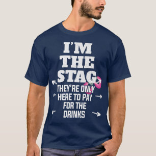 Funny Stag Do Outfit für Groom & Matching Mens Sta T-Shirt