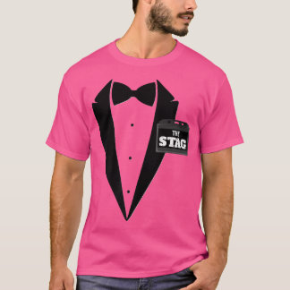 Funny Stag Do Outfit für Groom & Matching Mens Sta T-Shirt