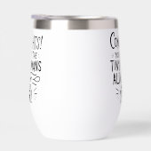 Funny Stainless Steel Wake Cup - Langlebige Reise (Rechts)