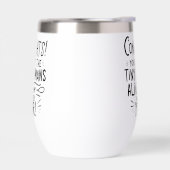 Funny Stainless Steel Wake Cup - Langlebige Reise (Links)