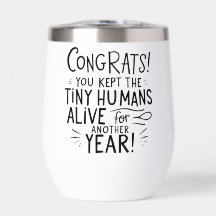 Funny Stainless Steel Wake Cup - Langlebige Reise