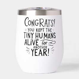 Funny Stainless Steel Wake Cup - Langlebige Reise