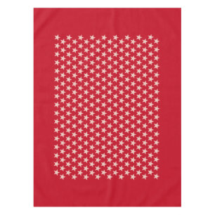 Funny Stars Pattern transparent + Ihr Hintergrund Tischdecke
