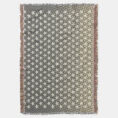Funny Stars Pattern transparent + Ihre Idee Decke (Vorderseite Vertikal)