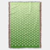 Funny Stars Pattern transparent + Ihre Idee Decke (Vorderseite Vertikal)