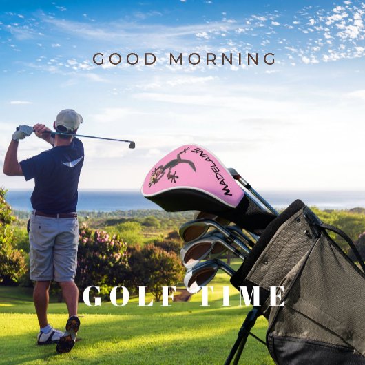 Funny Startling Lizard Individuelle Name Golf Headcover