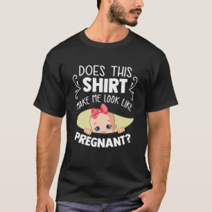Funny Statement Schwangere Mama Mutter Vater Baby  T-Shirt