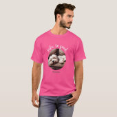 Funny Statement Sofa so gut Niedlich Puppy Funny T-Shirt (Vorne ganz)