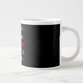 Funny Static Caravan Mobile Zuhause Geschenke Jumbo-Tasse (Rechts)