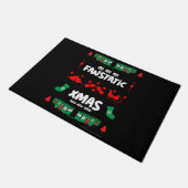 Funny Static Caravan Mobile Zuhause Gifts Doormat Fußmatte (Schrägansicht)