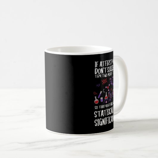 Funny Statistical Significant Science Kaffeetasse (VorderseiteRechts)
