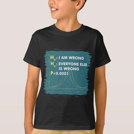 Funny Statistics I Math Geek I Im Falk Stats Gif T-Shirt (Vorderseite)
