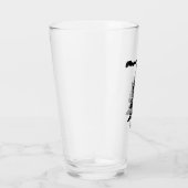 Funny Steam Engine Travers & Locomotive Lovers Glas (Rechts)