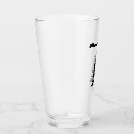 Funny Steam Engine Travers & Locomotive Lovers Glas (Rechts)