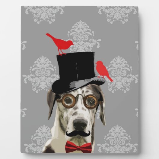 Funny Steampunk Fotoplatte (Vorderseite)