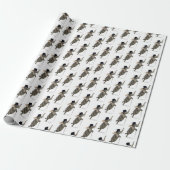 Funny Stechend tanzende Elephant Geschenkpapier (Ungerollt)