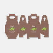 Funny stegosaurus dinosaurus Cartoon Geschenkschachtel (Ungefaltet)