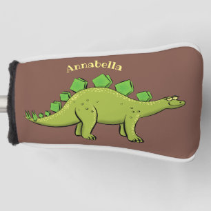 Funny stegosaurus dinosaurus Cartoon Golf Headcover