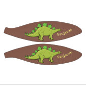 Funny stegosaurus dinosaurus Cartoon Mini Basketball (Panele)