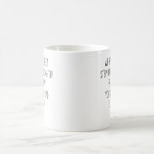 Funny Step Dad and Step Daughter Relationship Kaffeetasse (Mittel)