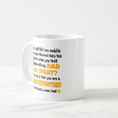 Funny Step Mutter Geschenk Kaffeetasse (Vorderseite Links)