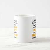 Funny Step Mutter Geschenk Kaffeetasse (Mittel)